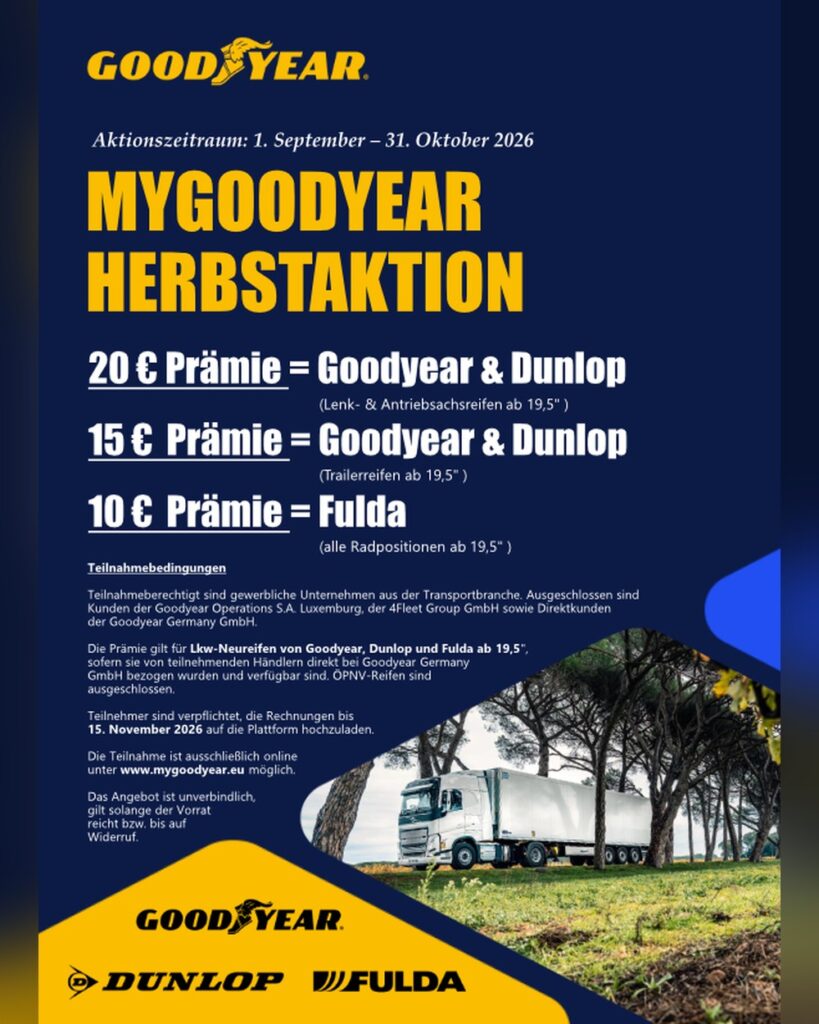 Goodyear MyGoodyear Autumn Promotion